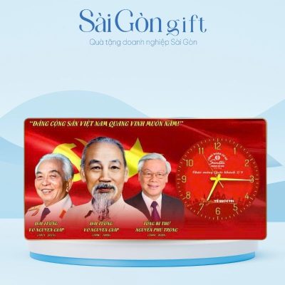Đồng Hồ Tráng Gương Cao Cấp Quà Tặng Đại Hội 2/9 SG-DH13