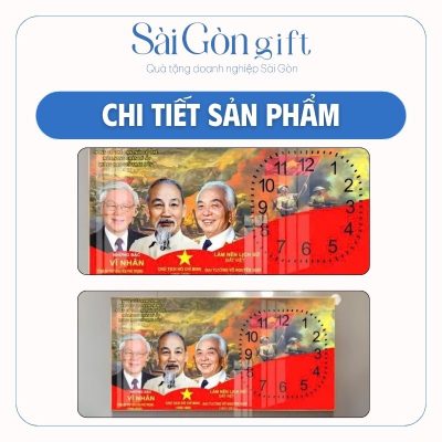 Đồng Hồ Tráng Gương Treo Tường Quà Tặng Kỷ Niệm Quốc Khánh 2/9 SG-DH16