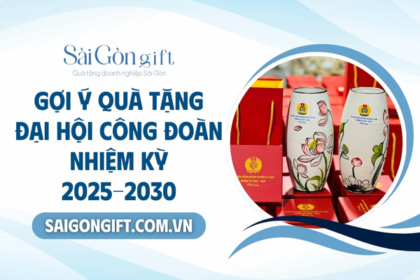 Quà tặng đại hội công đoàn in logo
