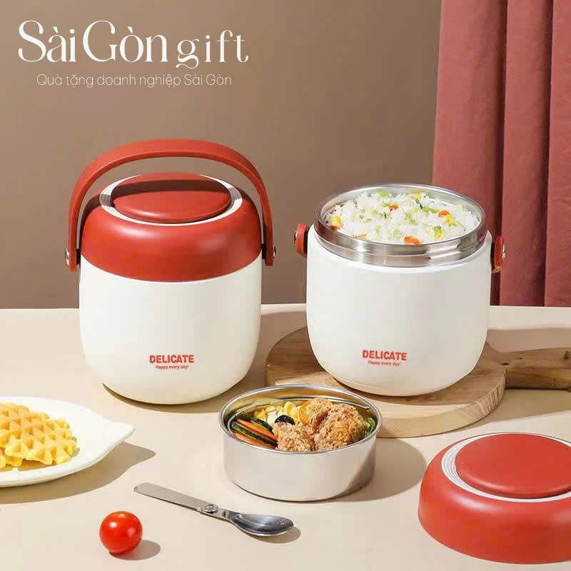 Bộ hộp cơm văn phòng quà tặng