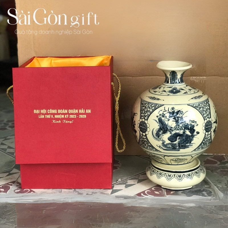 Bình hút lộc quà tặng đại hội công đoàn