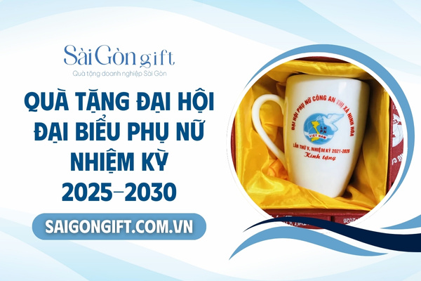 Quà tặng đại hội đại biểu phụ nữ