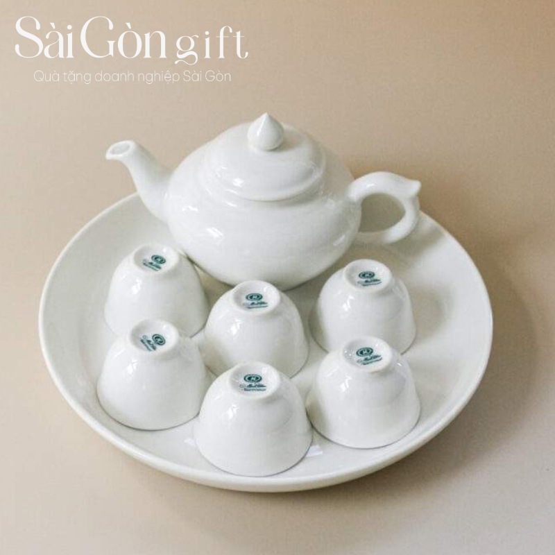 Bộ ấm chén quà tặng Minh Châu