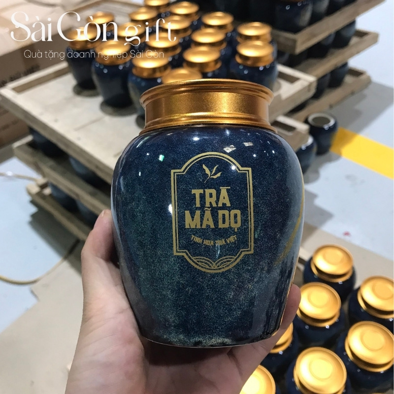 Hũ đựng trà quà tặng