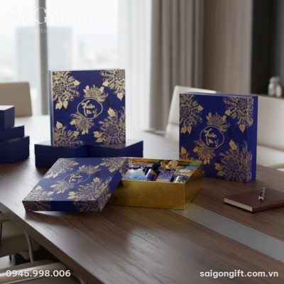 Chụp ảnh hộp quà 'Bộ Quà Tết 2026 Xuân Như Ý' m...