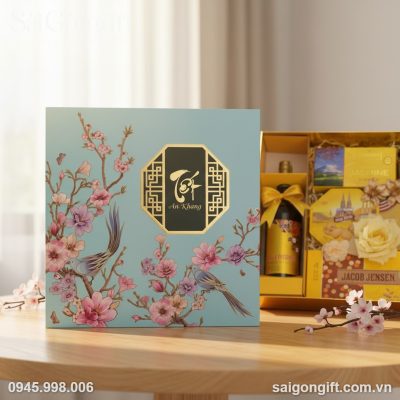 Set Quà Tết An Khang Sài Gòn Gift - Quà Tặng Cuối Năm Ý Nghĩa