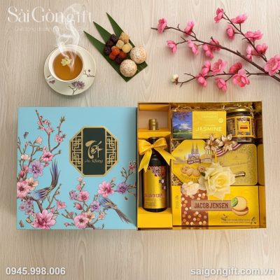 Set Quà Tết An Khang Sài Gòn Gift - Quà Tặng Cuối Năm Ý Nghĩa